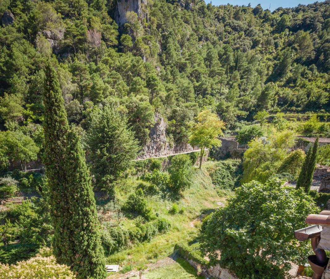 Villa Gite Du Chant Des Oiseaux Saint-Guilhem-le-Desert Exterior foto